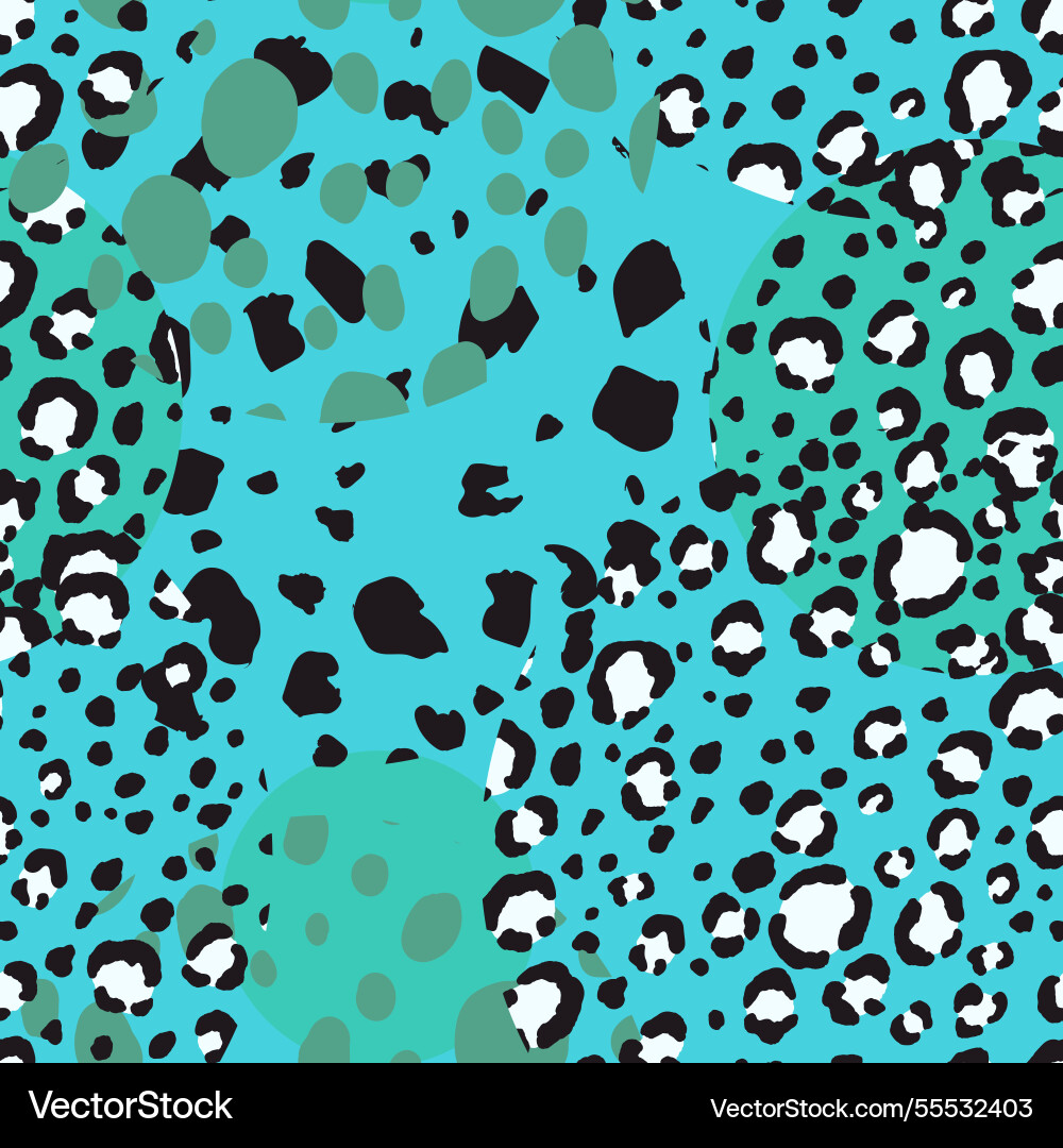 Abstract modern leopard seamless pattern Abstract modern leopard seamless pattern vector image