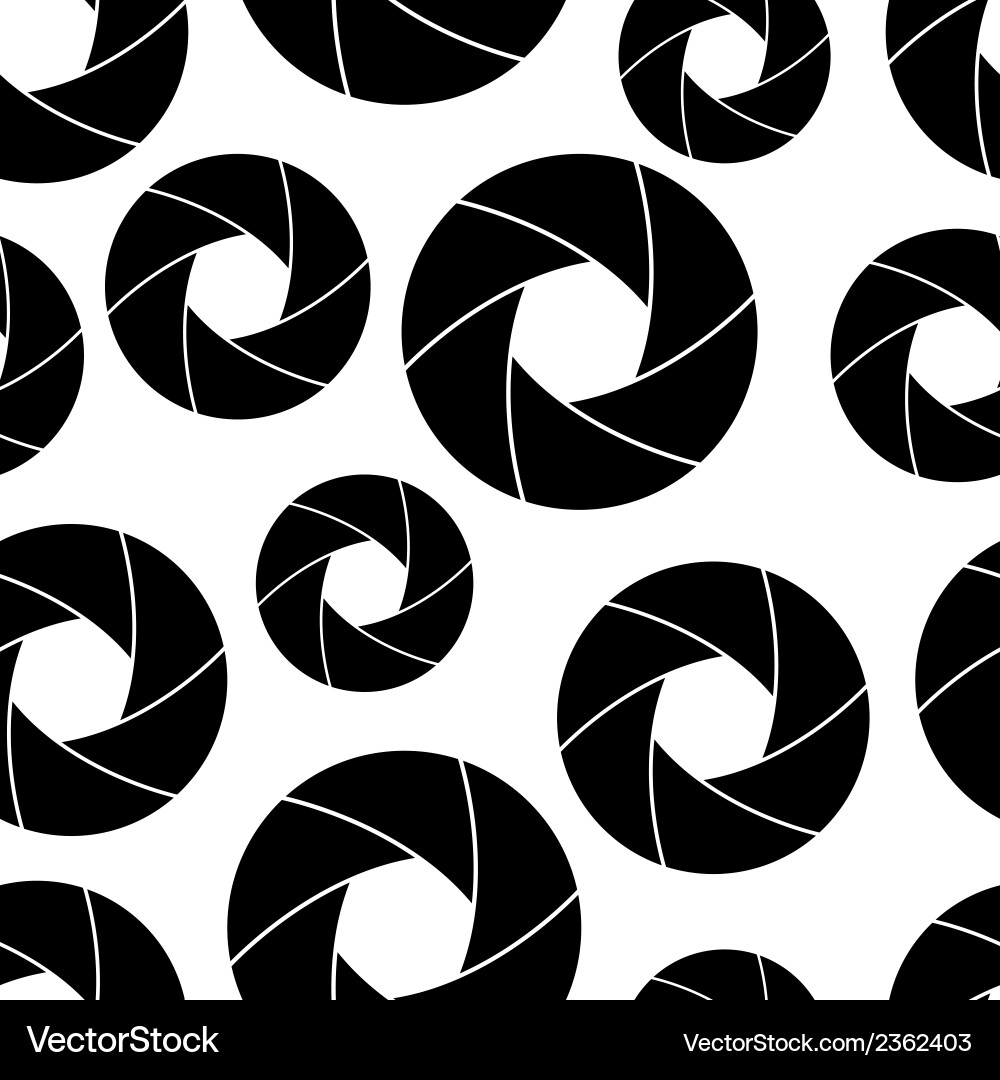Camera Shutter Pattern vector image