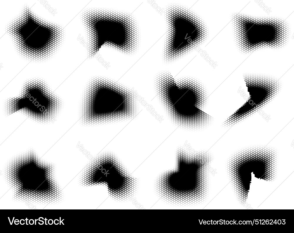 Halftone triangle pattern reprographic technique vector image