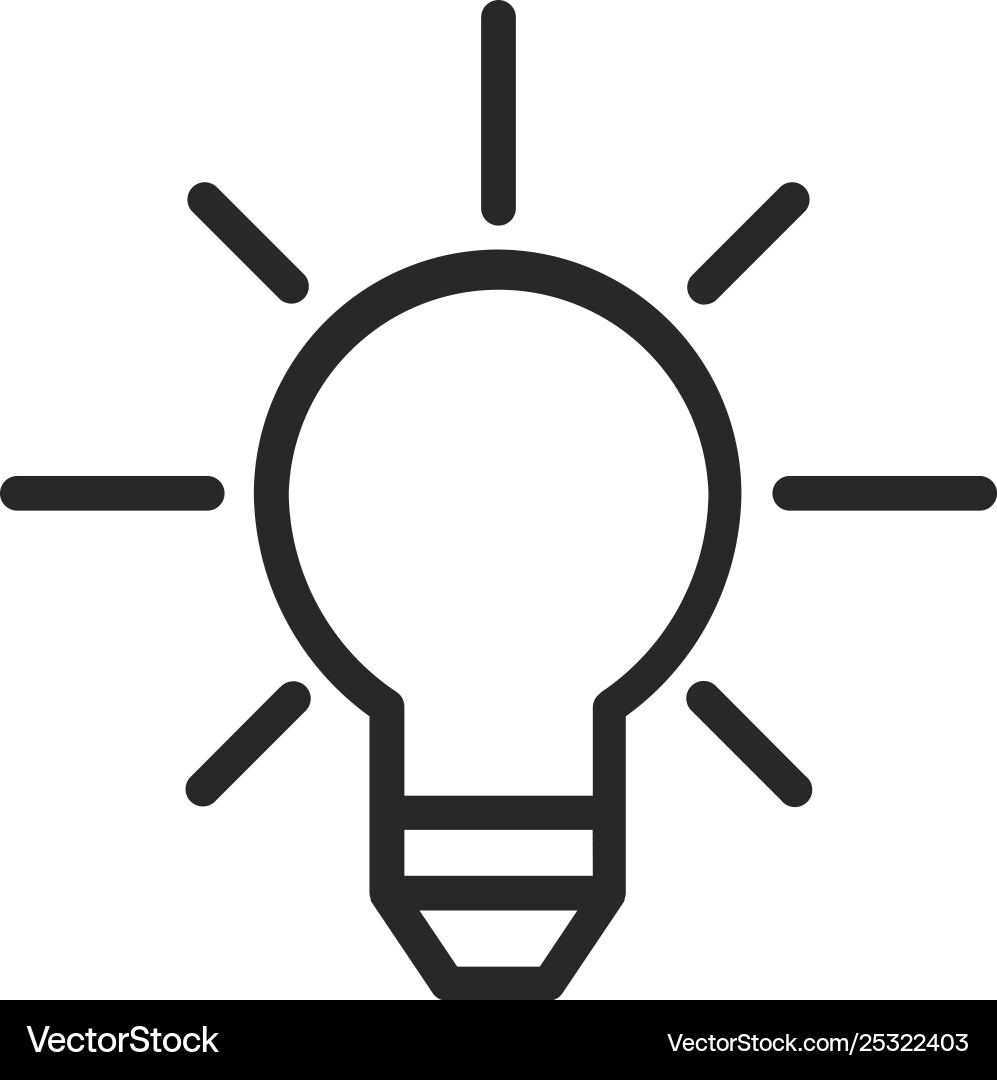 Leichte Bulb Icon Leichte Bulb Icon vektorbild