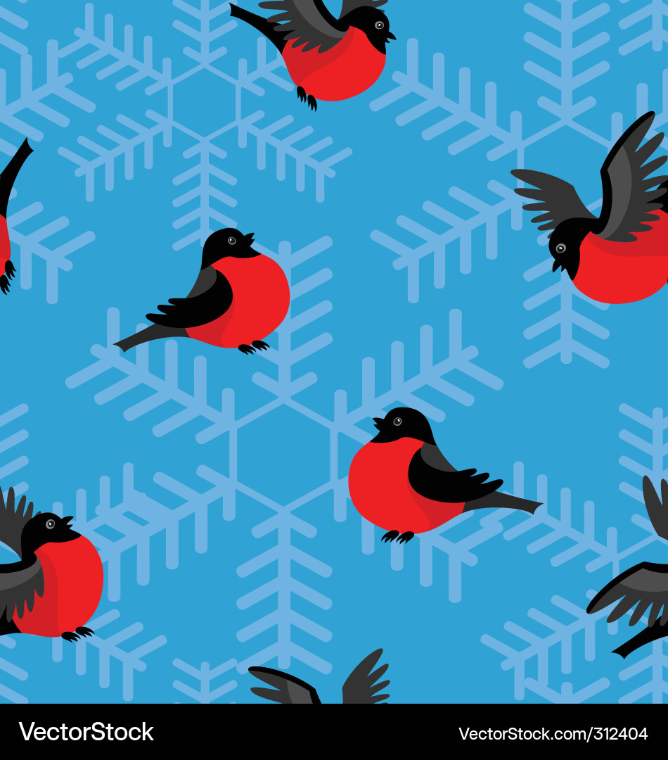 Bird pattern Vector Image