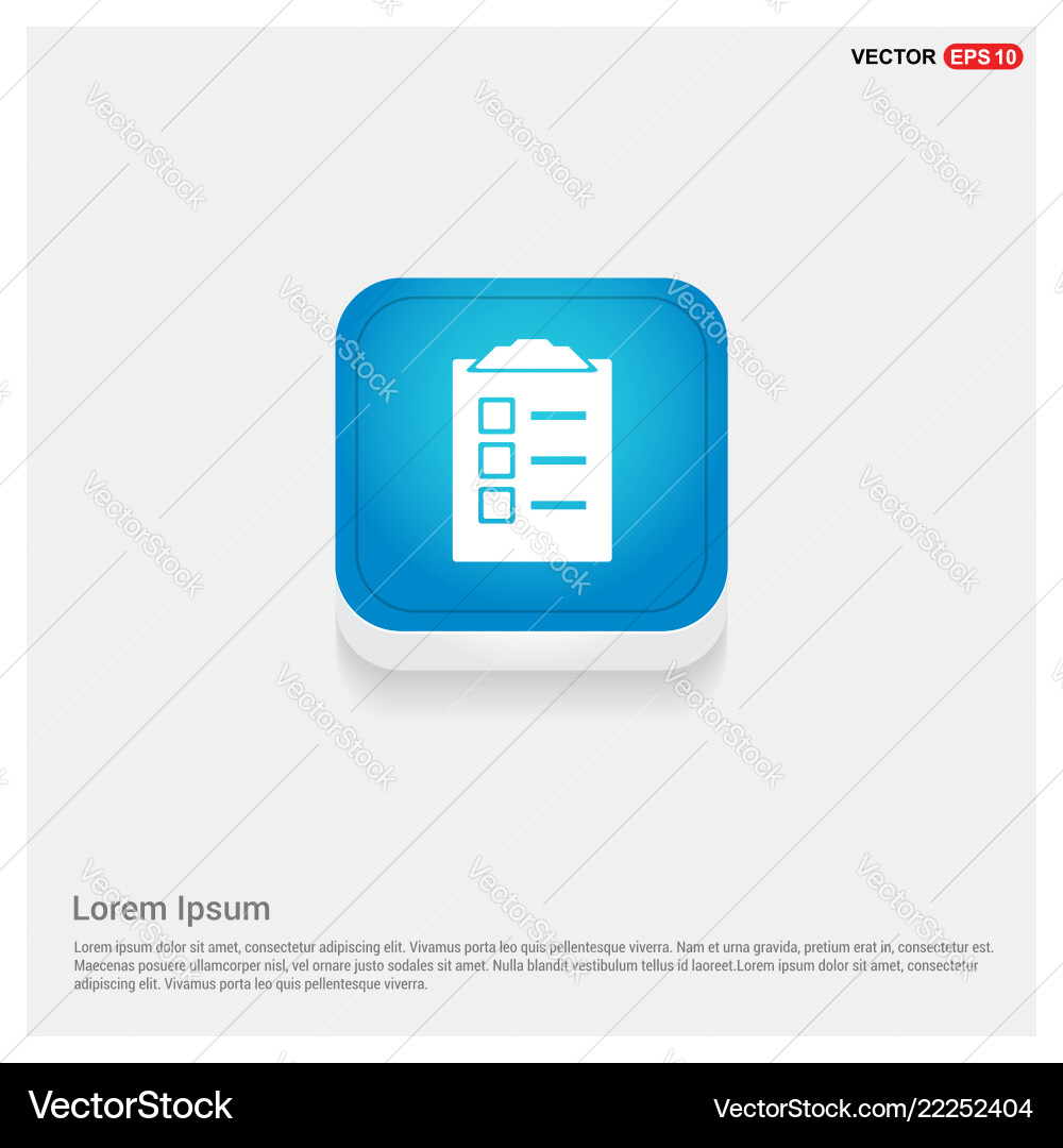 Check list icon Vector Image