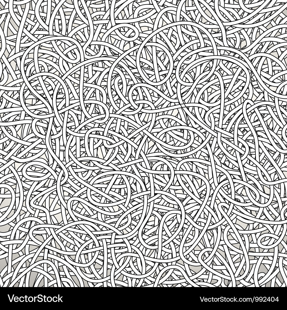 Complex Rope Pattern Vector Image