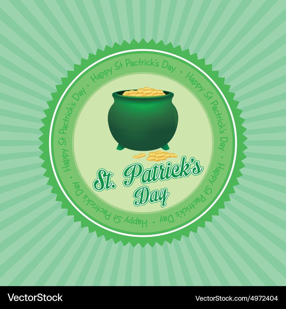 Isolated label with text and a traditional element Vector Image