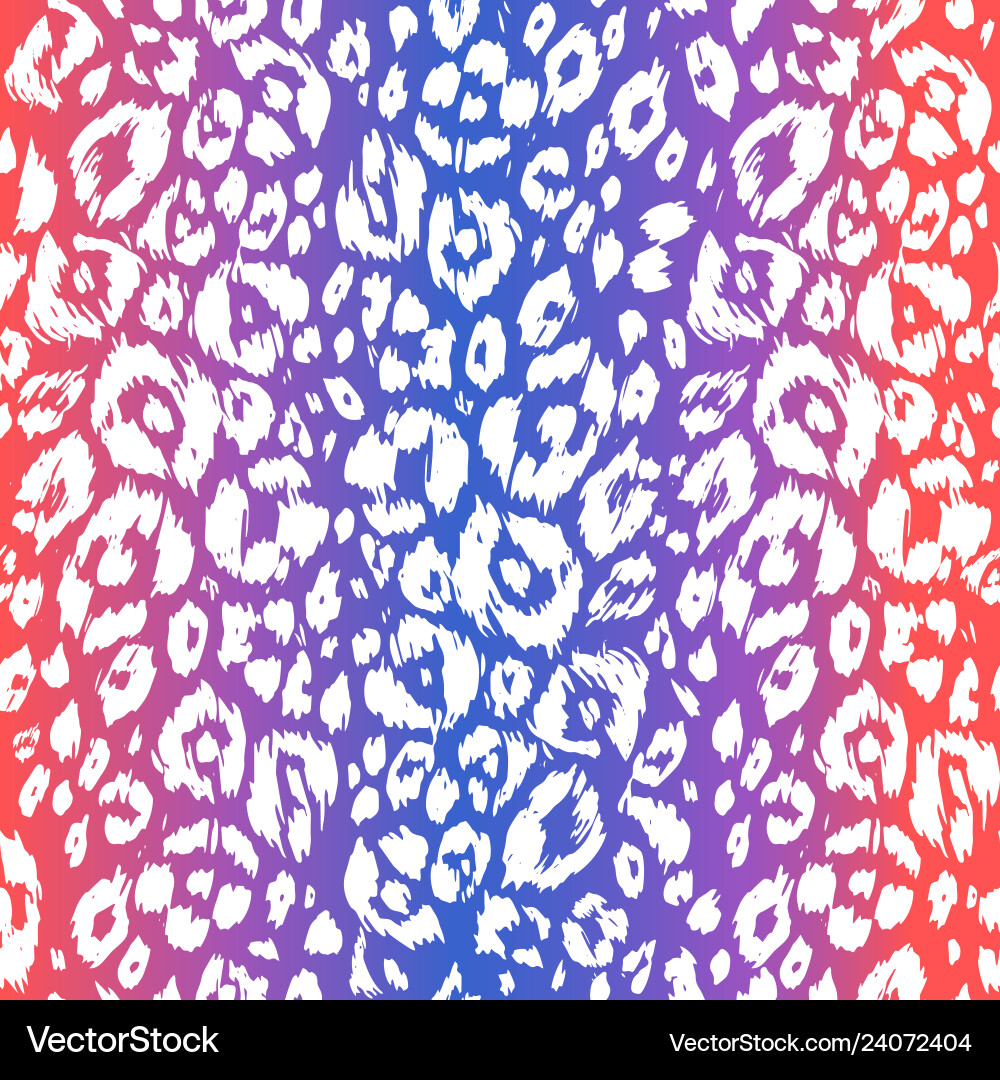 Leopard Print Abstract Background Vector Image