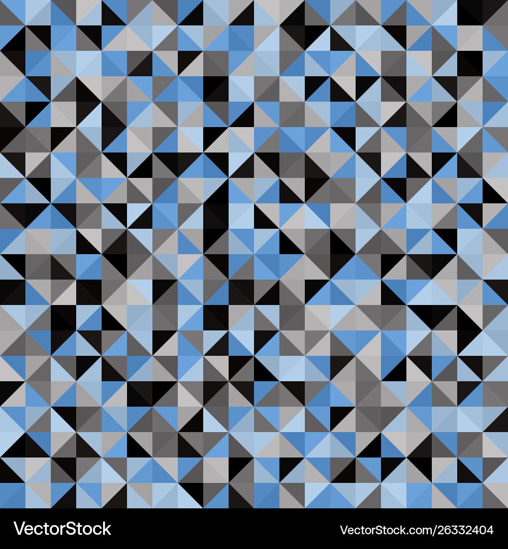 Right triangle pattern seamless background vector image