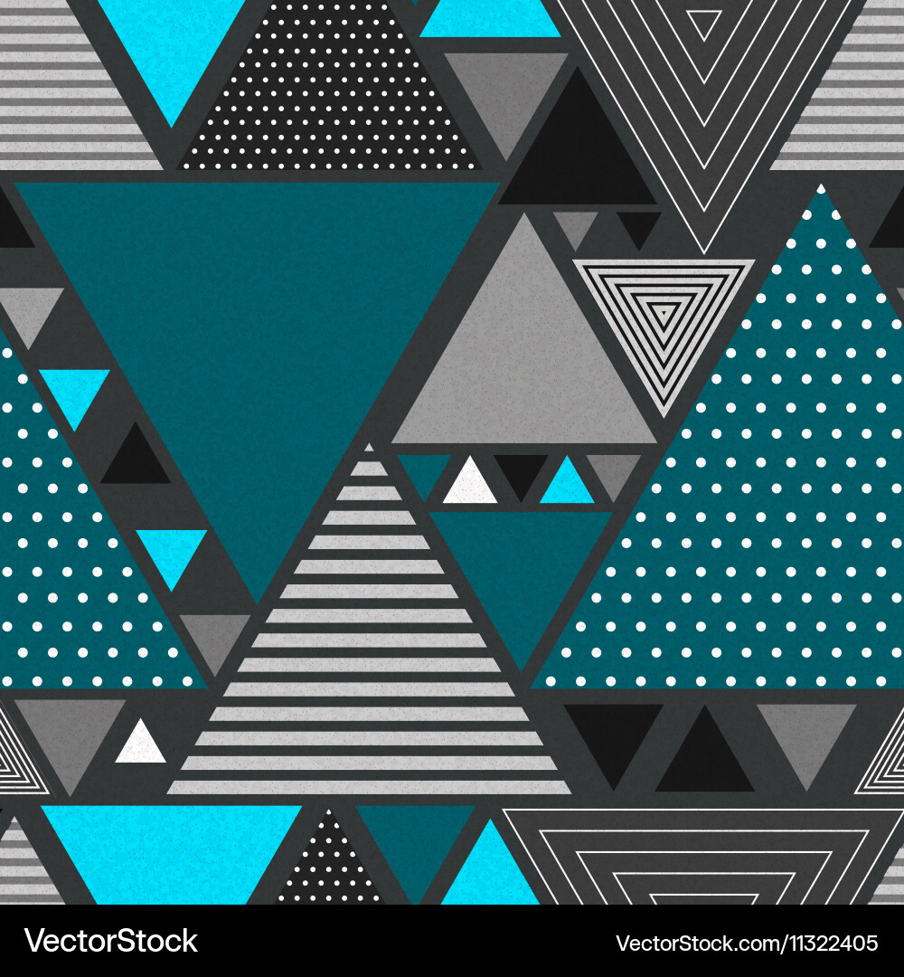 Abstract hipster polygon triangle background Vector Image