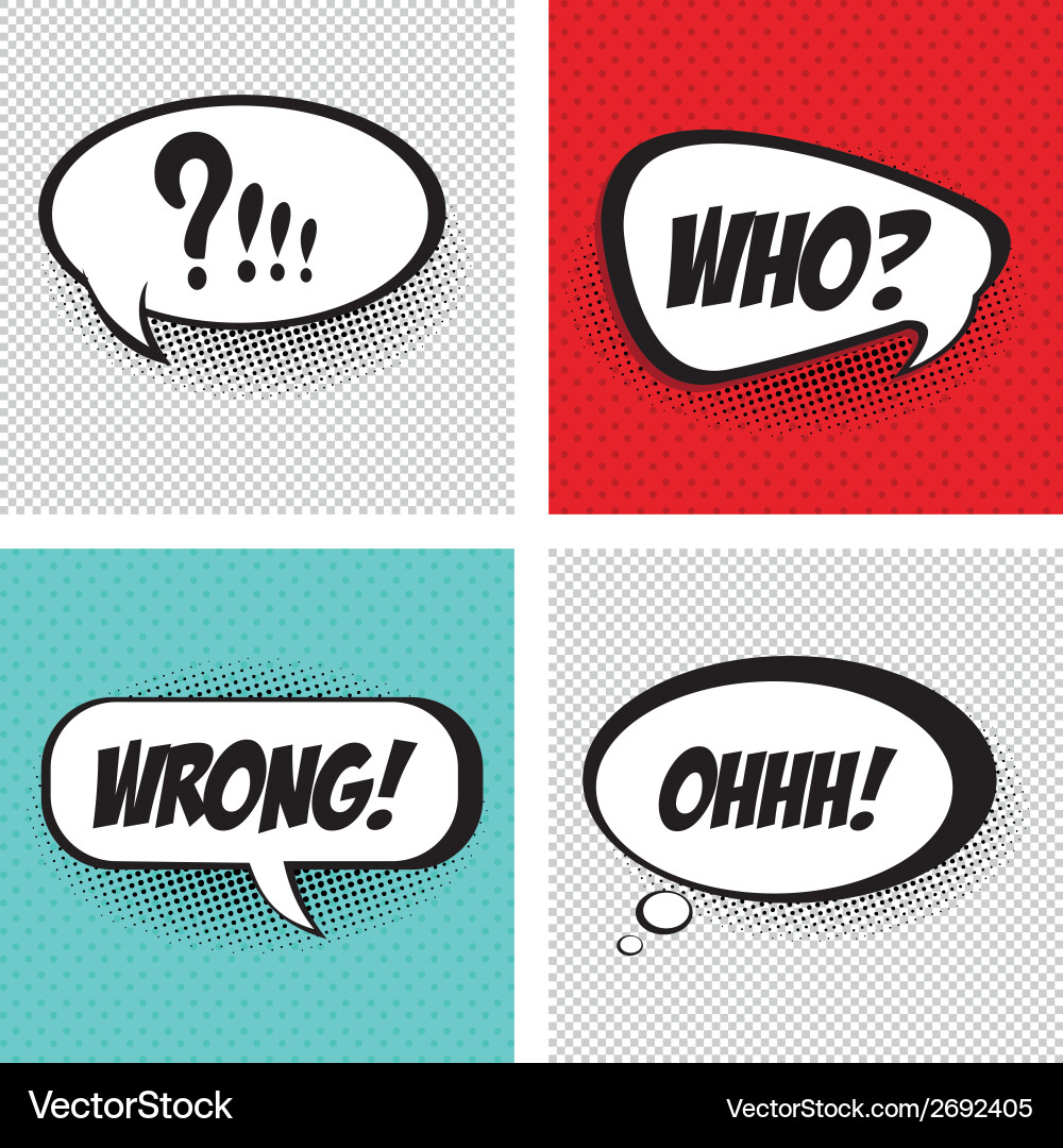 Abstract pop art objects on a special background vector image