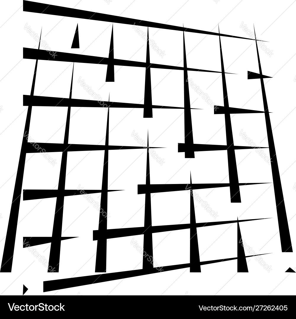Grid mesh abstract geometric pattern segmented Grid mesh abstract geometric pattern segmented Vector Image