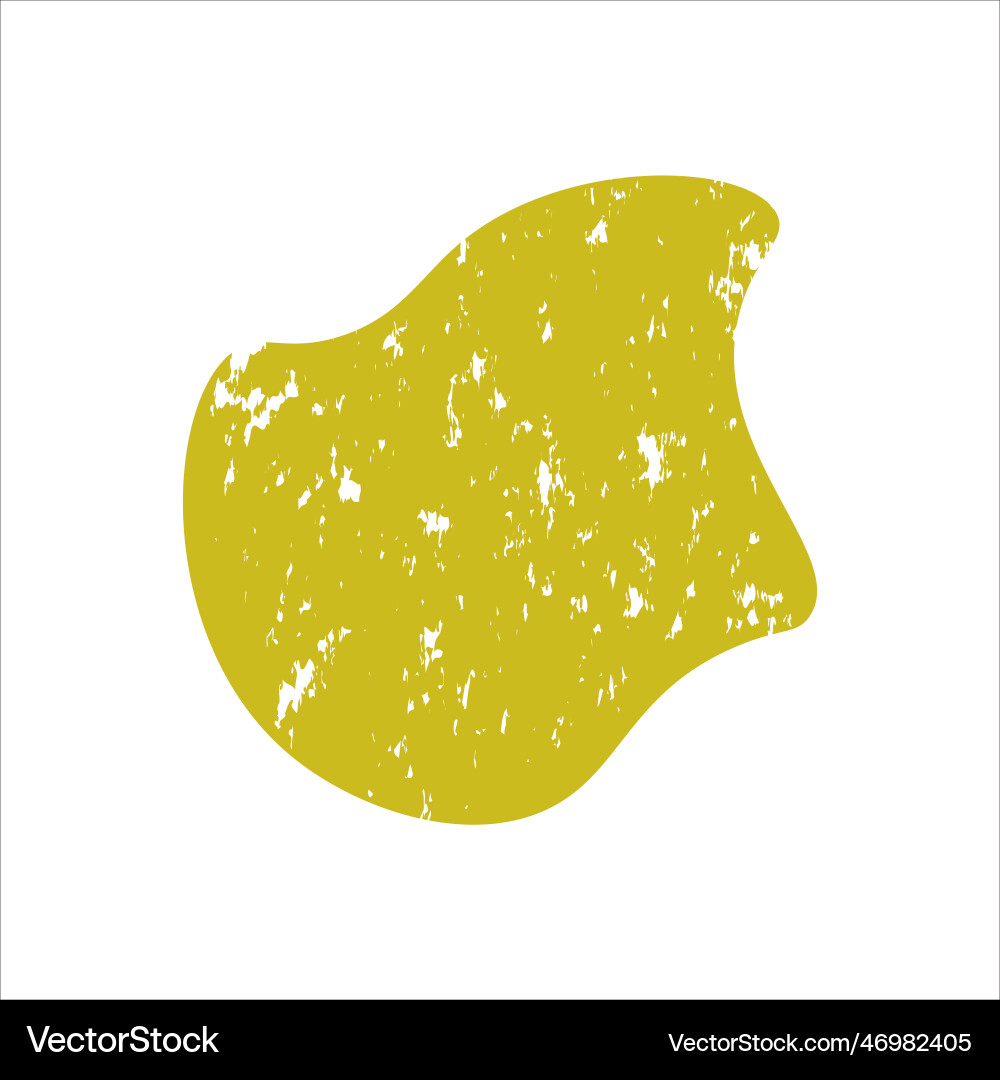 Organic blob shape Vector Image