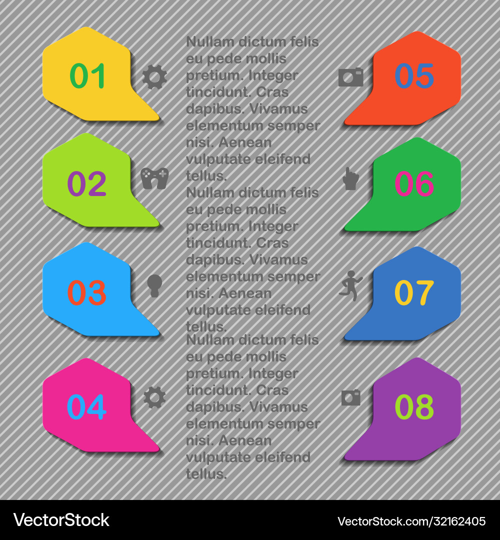 Presentation slide template editable at your Presentation slide template editable at your vector image