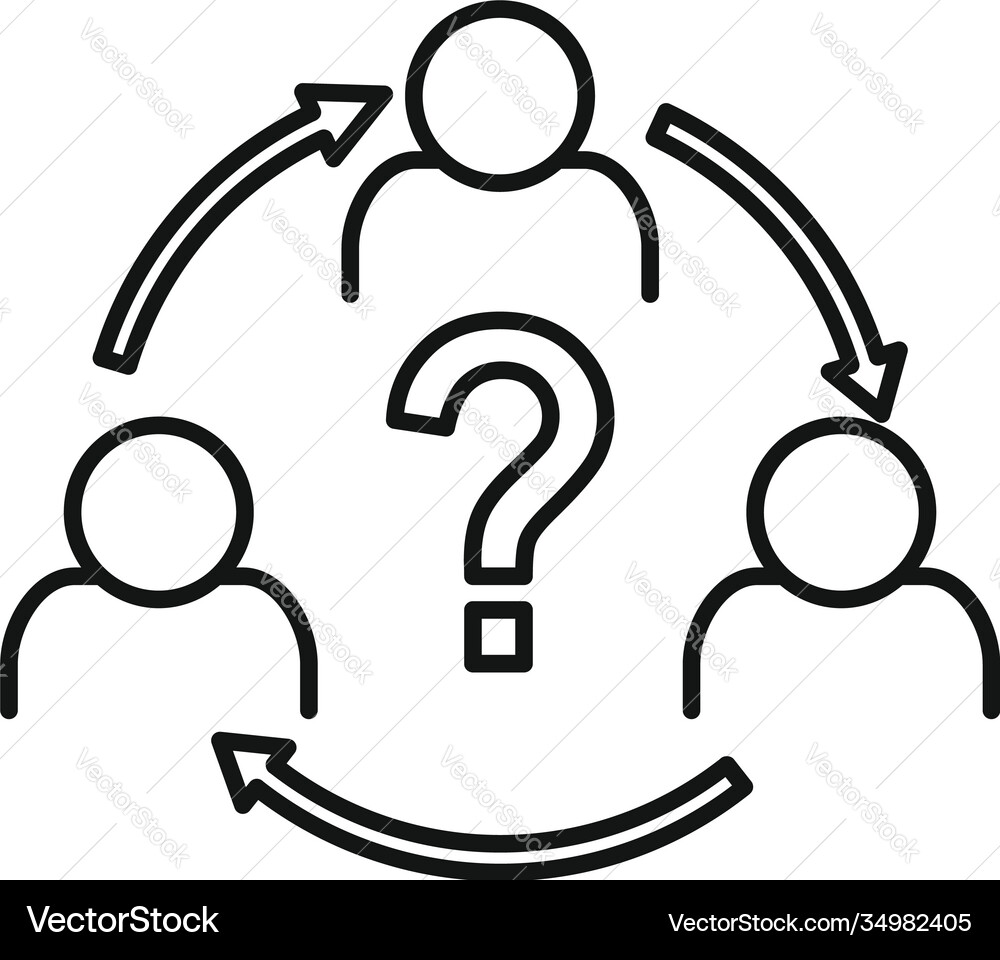 Recruiter job interview icon ski style Recruiter job interview icon ski style vektorbild