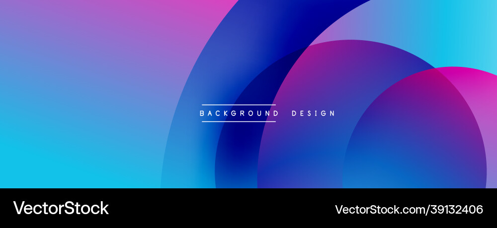 Abstract overlapping lines and circles geometric Abstract overlapping lines and circles geometric vector image