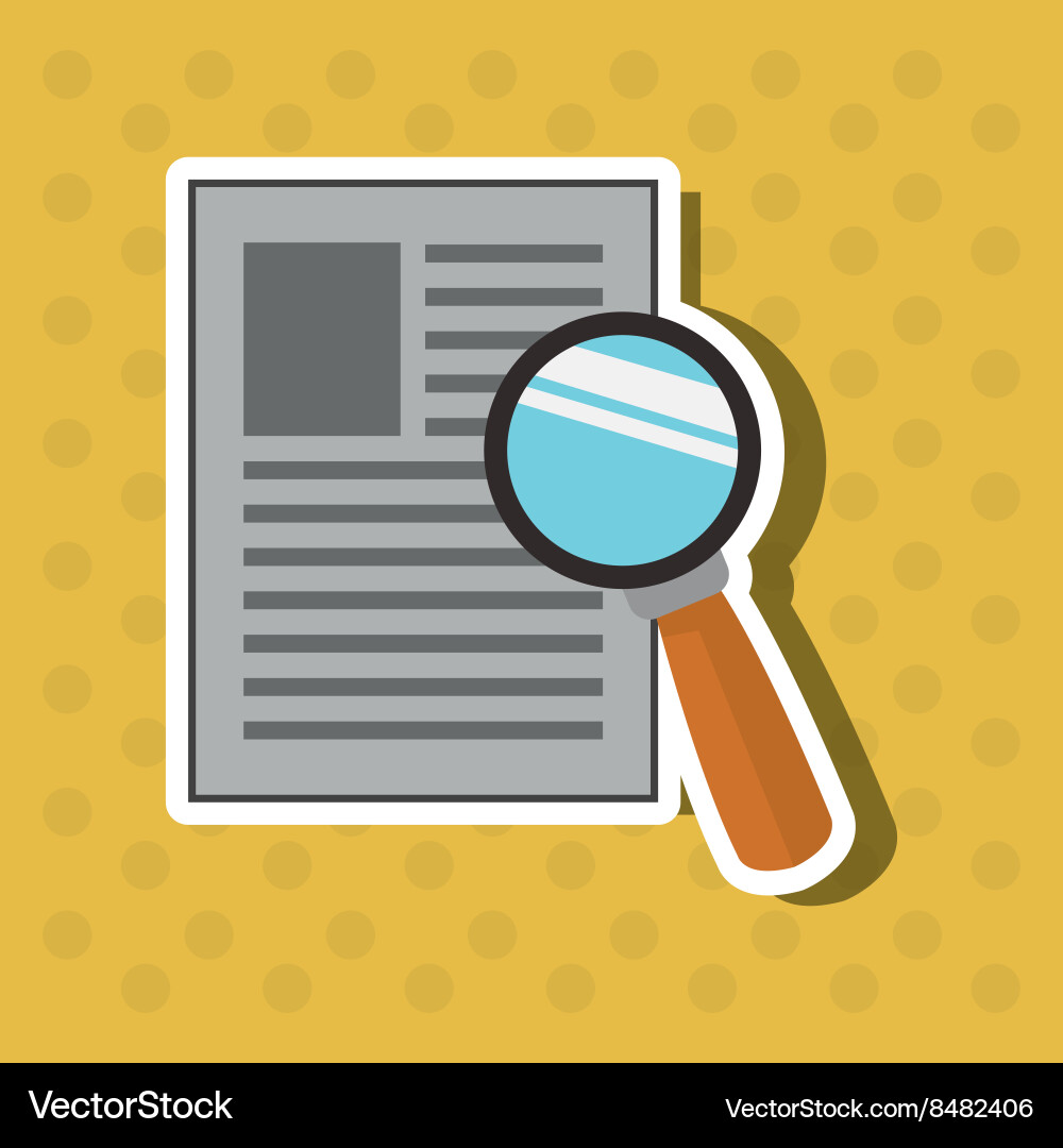 Graphic design of security system vector image