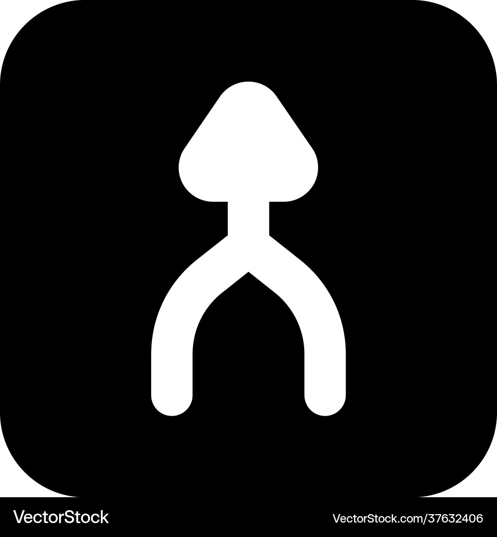Merge arrow Vector Image