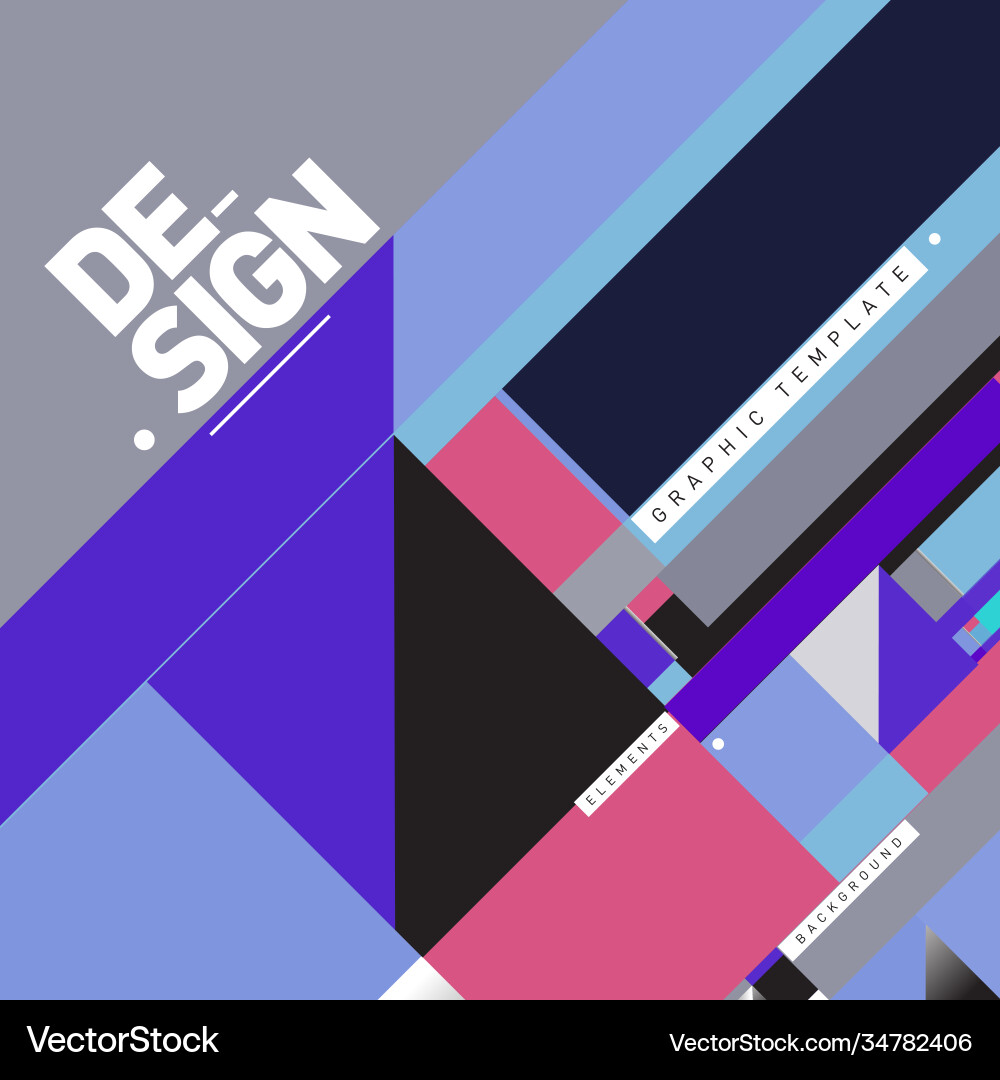 Modern colorful background material design Modern colorful background material design vector image