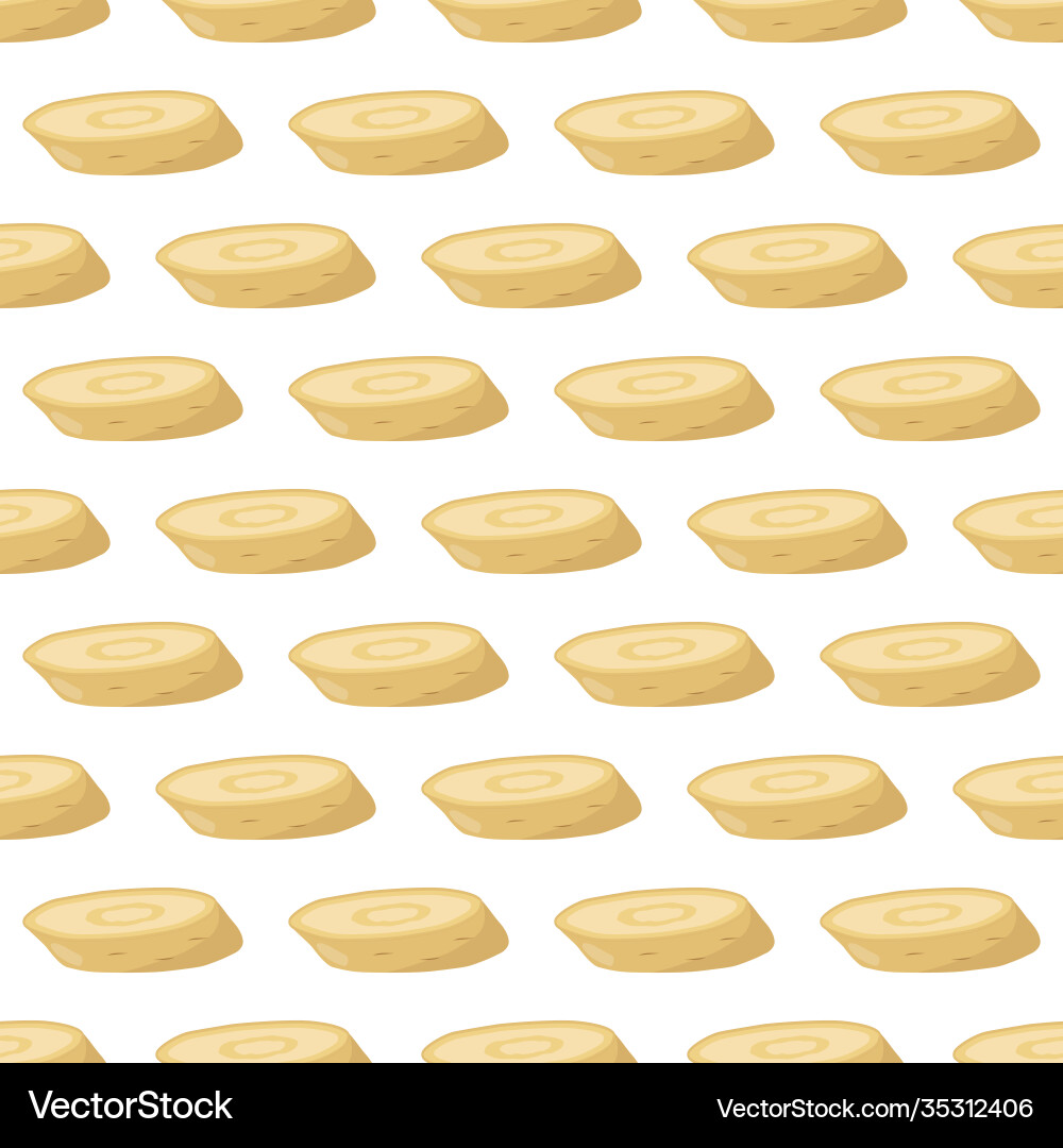 On theme pattern plant parsnip On theme pattern plant parsnip vector image