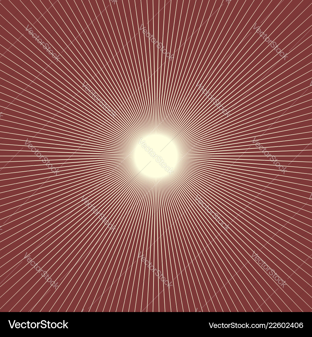 Radial thin lines burst element starburst Vector Image
