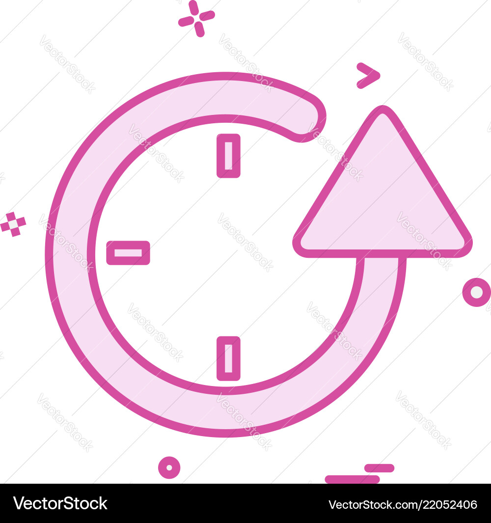 Refresh icon design Refresh icon design vector image