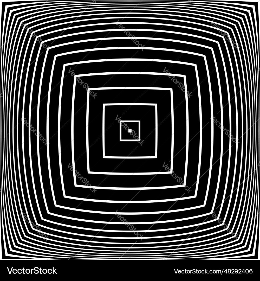 Square convex design vector image