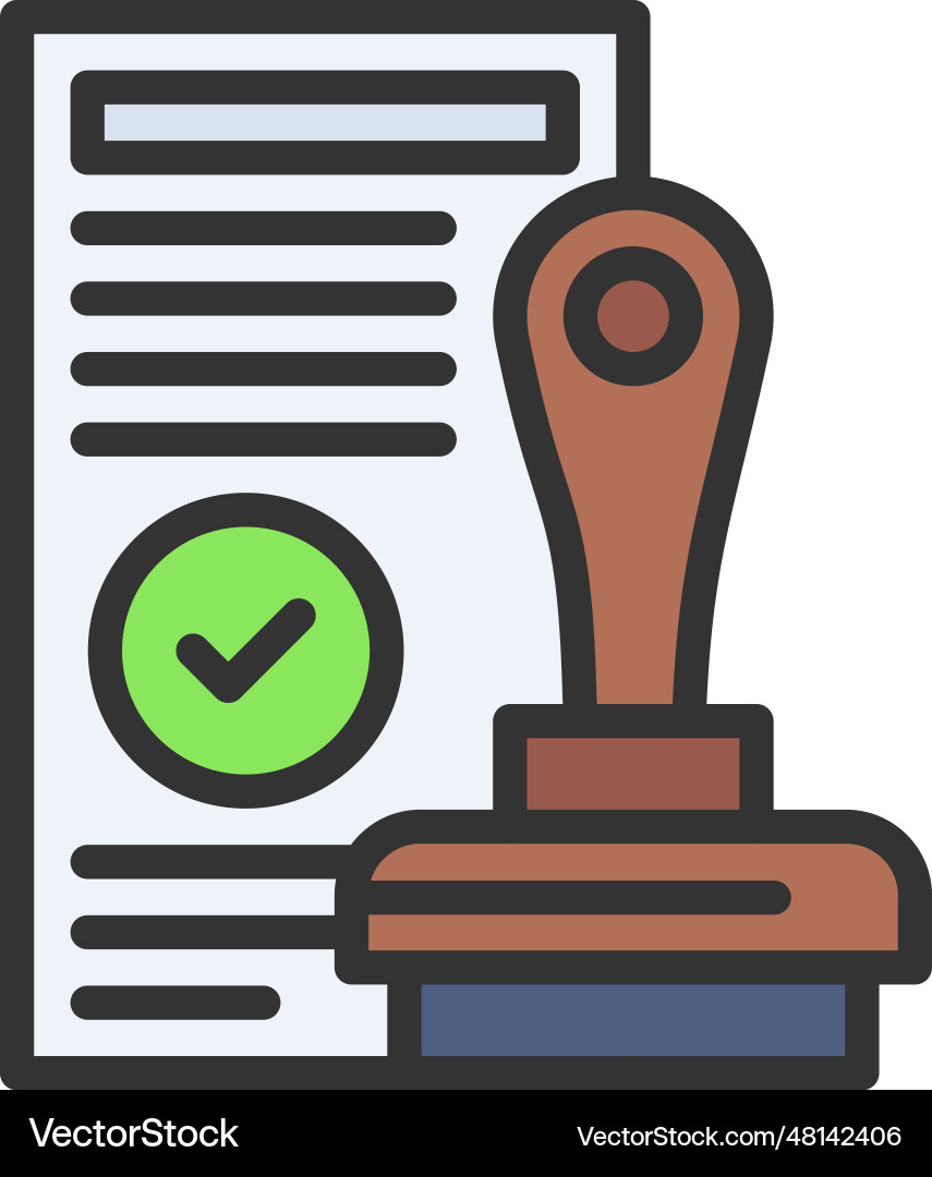 Validation icon image vector image