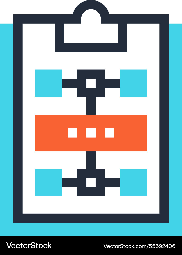 Workflow Workflow vector image