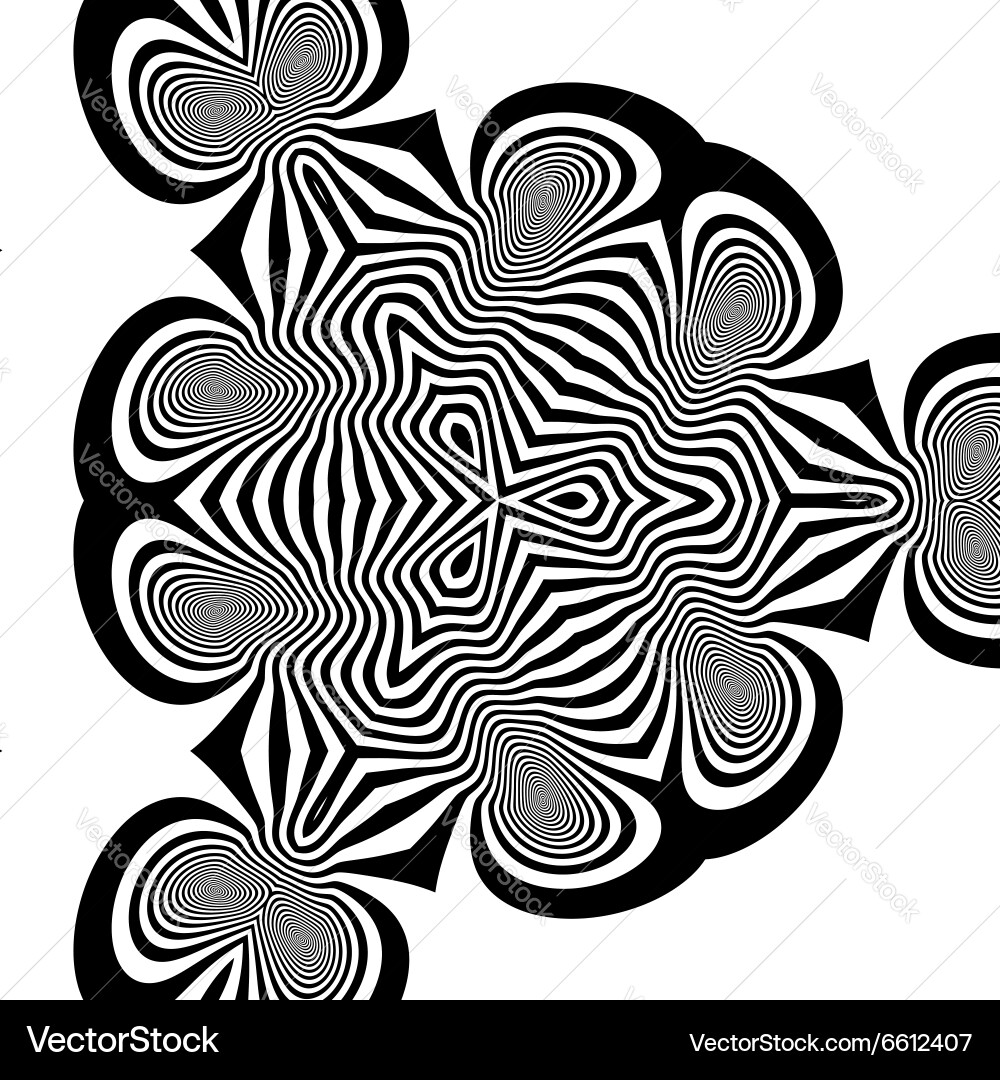 Abstract background with curves lines Vector Image