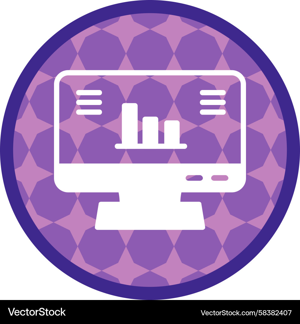 Graph Icon - Data Analysis Vector Image
