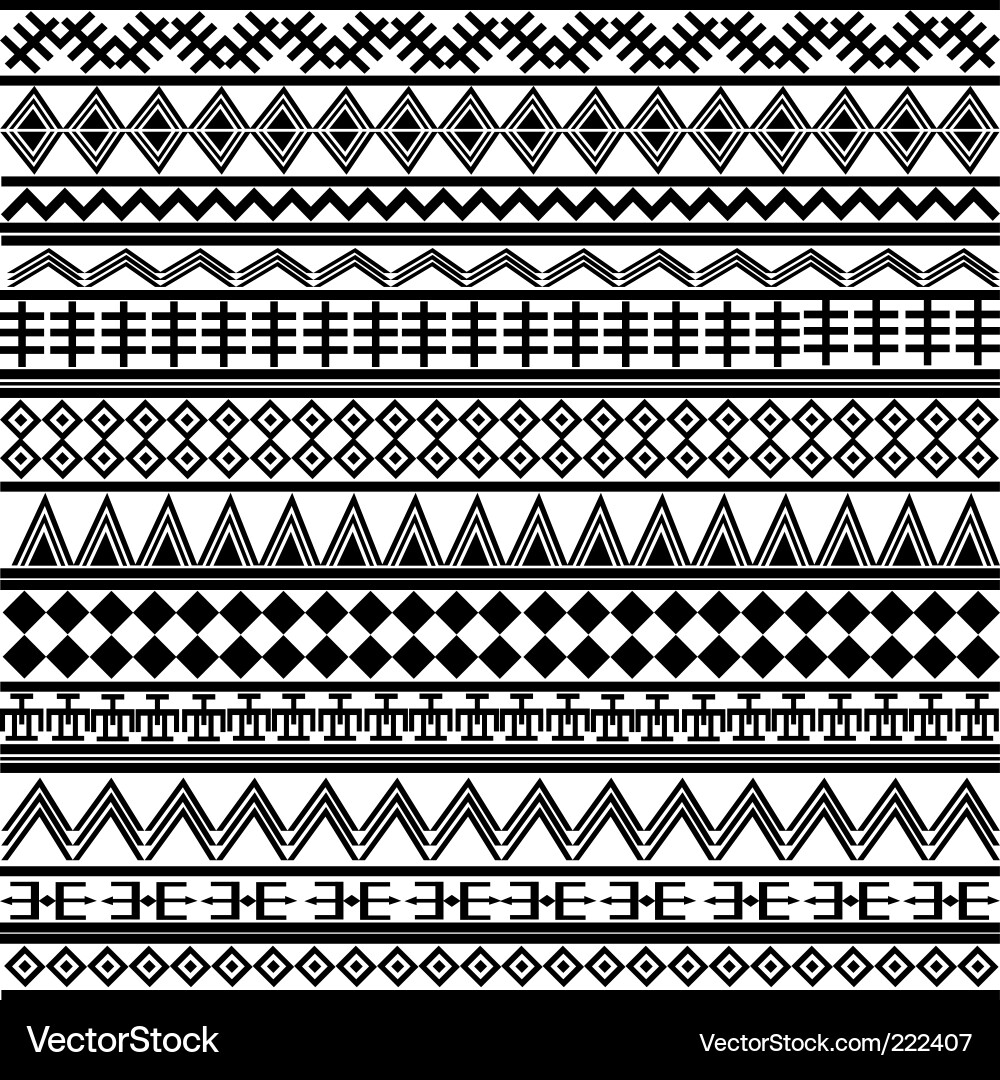 Intricate Geometric Pattern vector image
