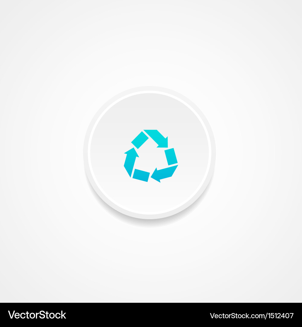 Modern Web Button Vector Image