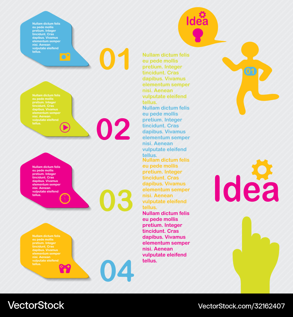 Presentation slide template editable at your Presentation slide template editable at your Vector Image