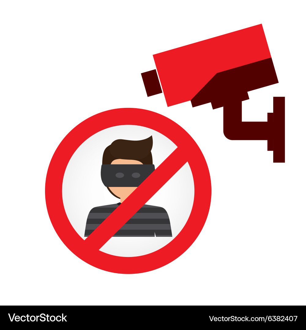 Security systems design Vector Image