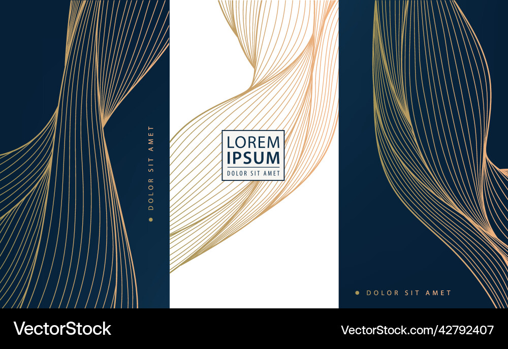 Set of collection design elements labels Set of collection design elements labels vector image