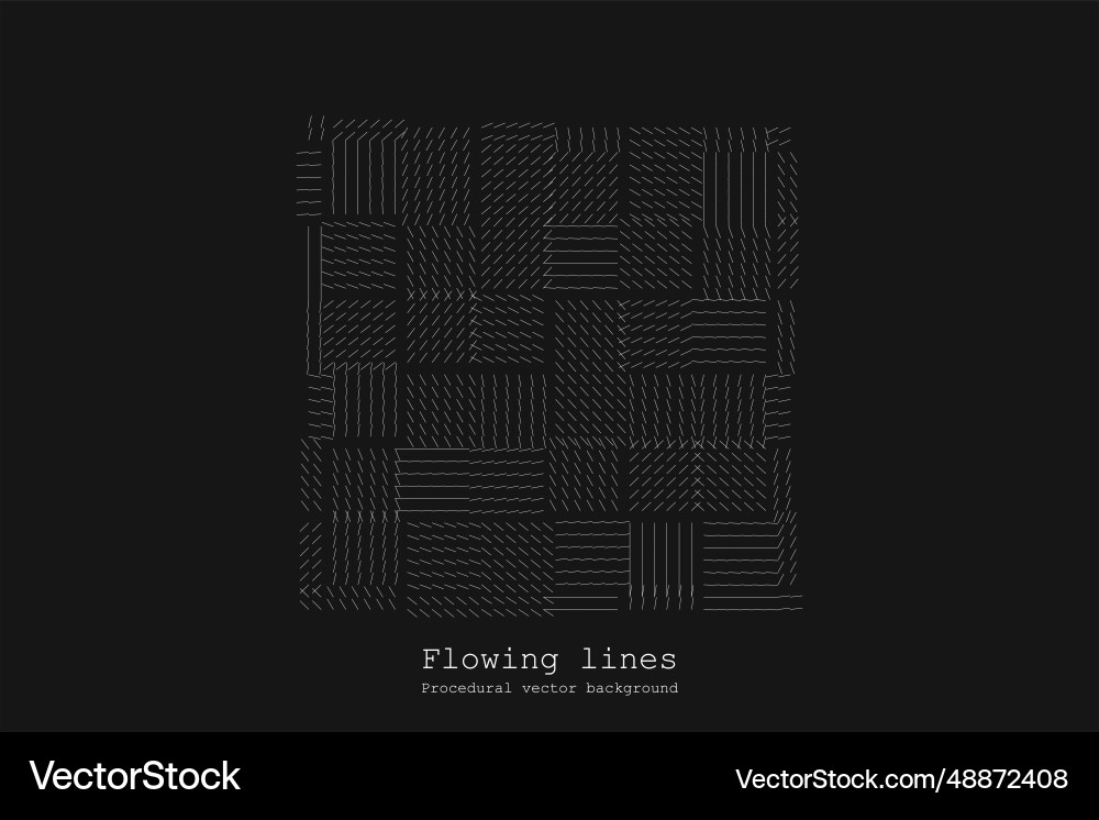 Abstract line matrix pattern noise flow dynamic Abstract line matrix pattern noise flow dynamic vector image