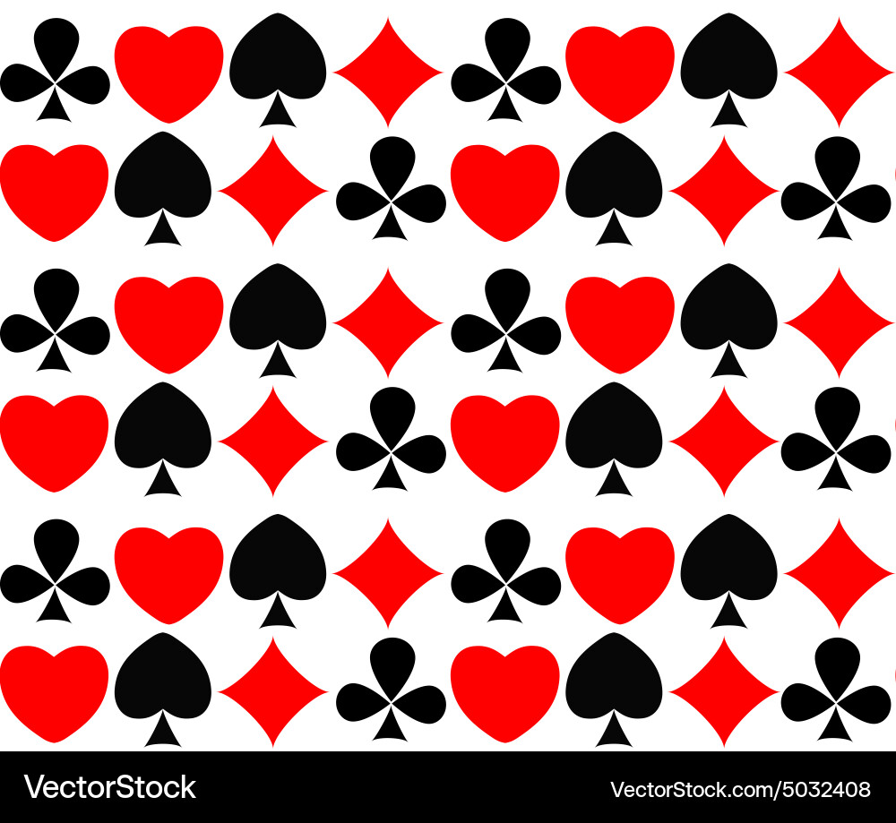 Abstract seamless pattern background with card vector image