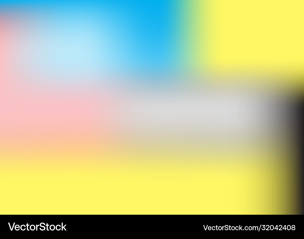 Abstract soft multi-color gradient background vector image