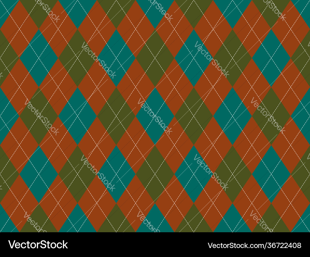 Argyle pattern seamless fabric texture background Argyle pattern seamless fabric texture background Vector Image