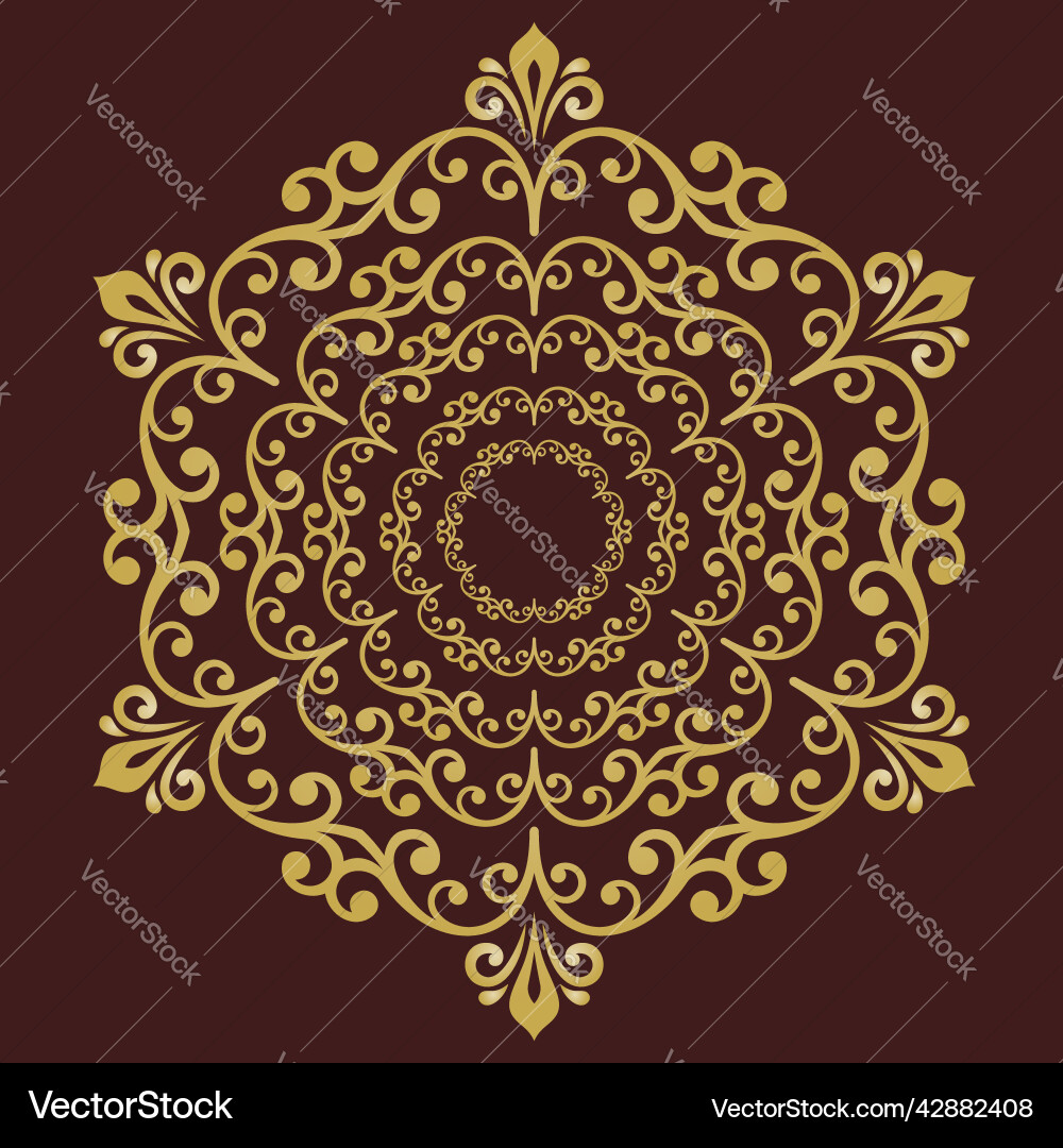 Classic fine pattern with various Classic fine pattern with various vector image