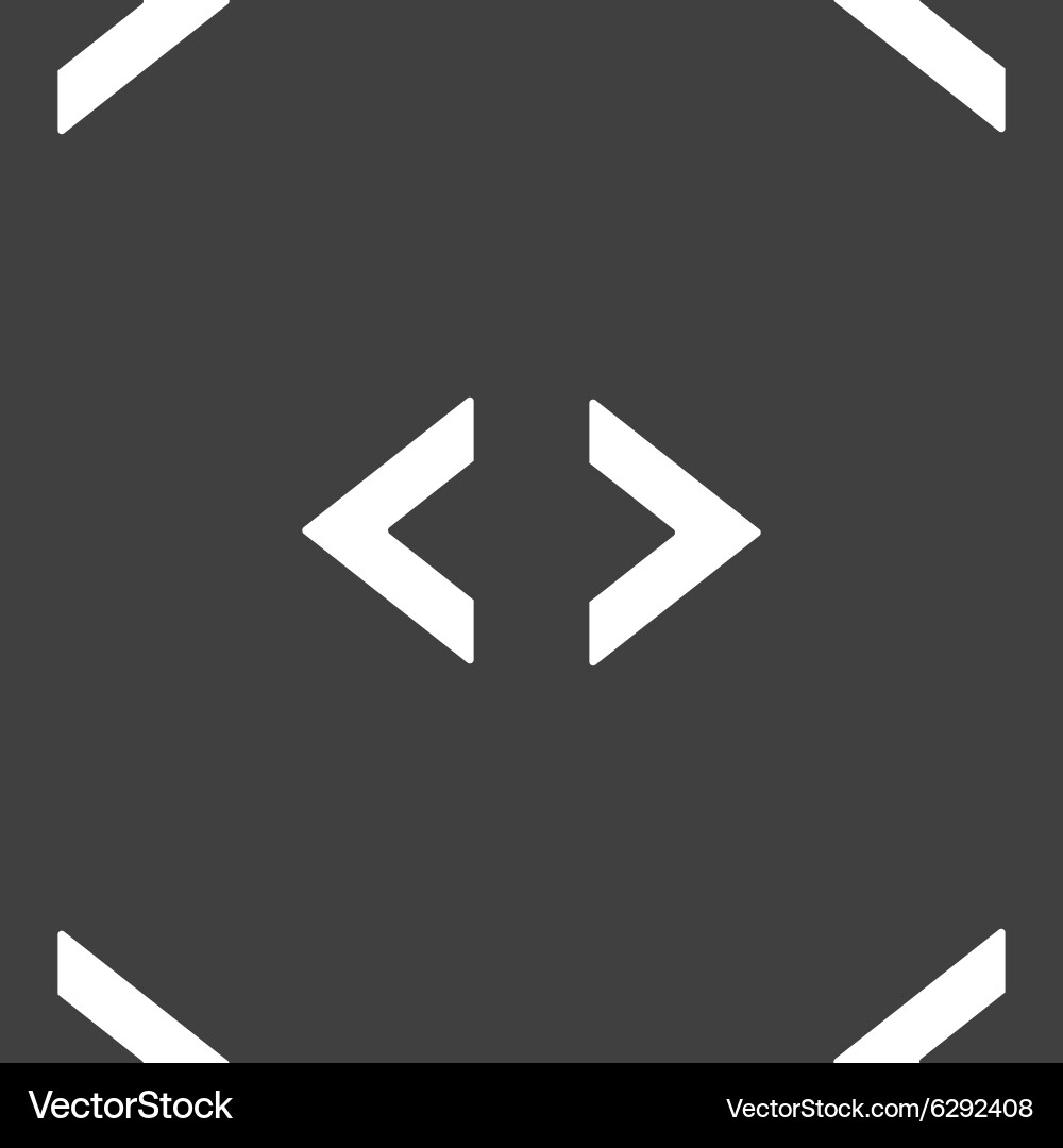 Code Sign Symbol Programmierer Symbol nahtlose Muster vektorbild
