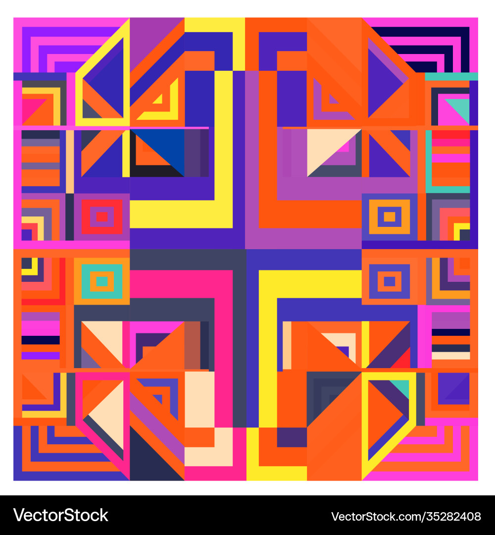 Colorful geometric and curve background pattern Colorful geometric and curve background pattern vector image