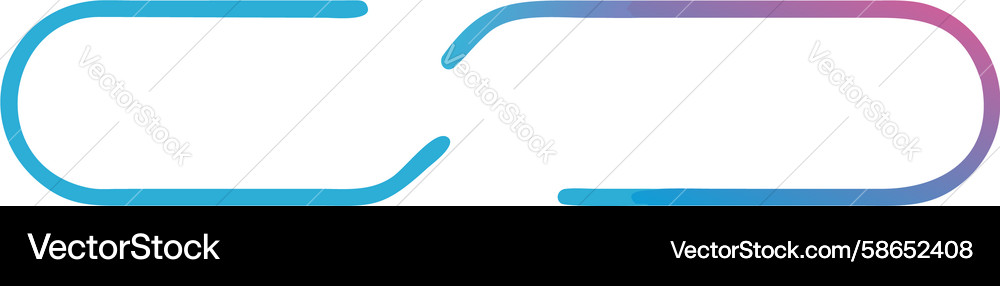 Fluid Curved Gradient Shape Vector Image