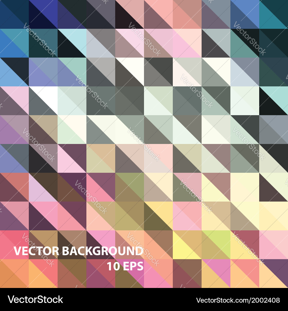 Geometric colorful pattern background vector image