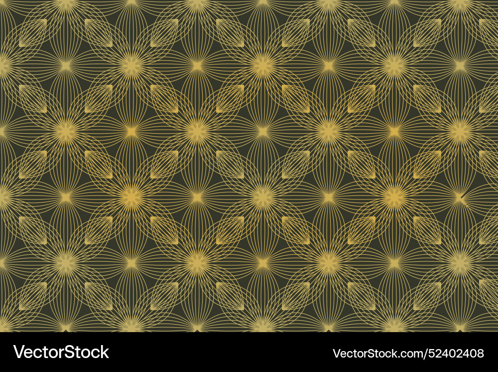 Gradient golden linear background Vector Image
