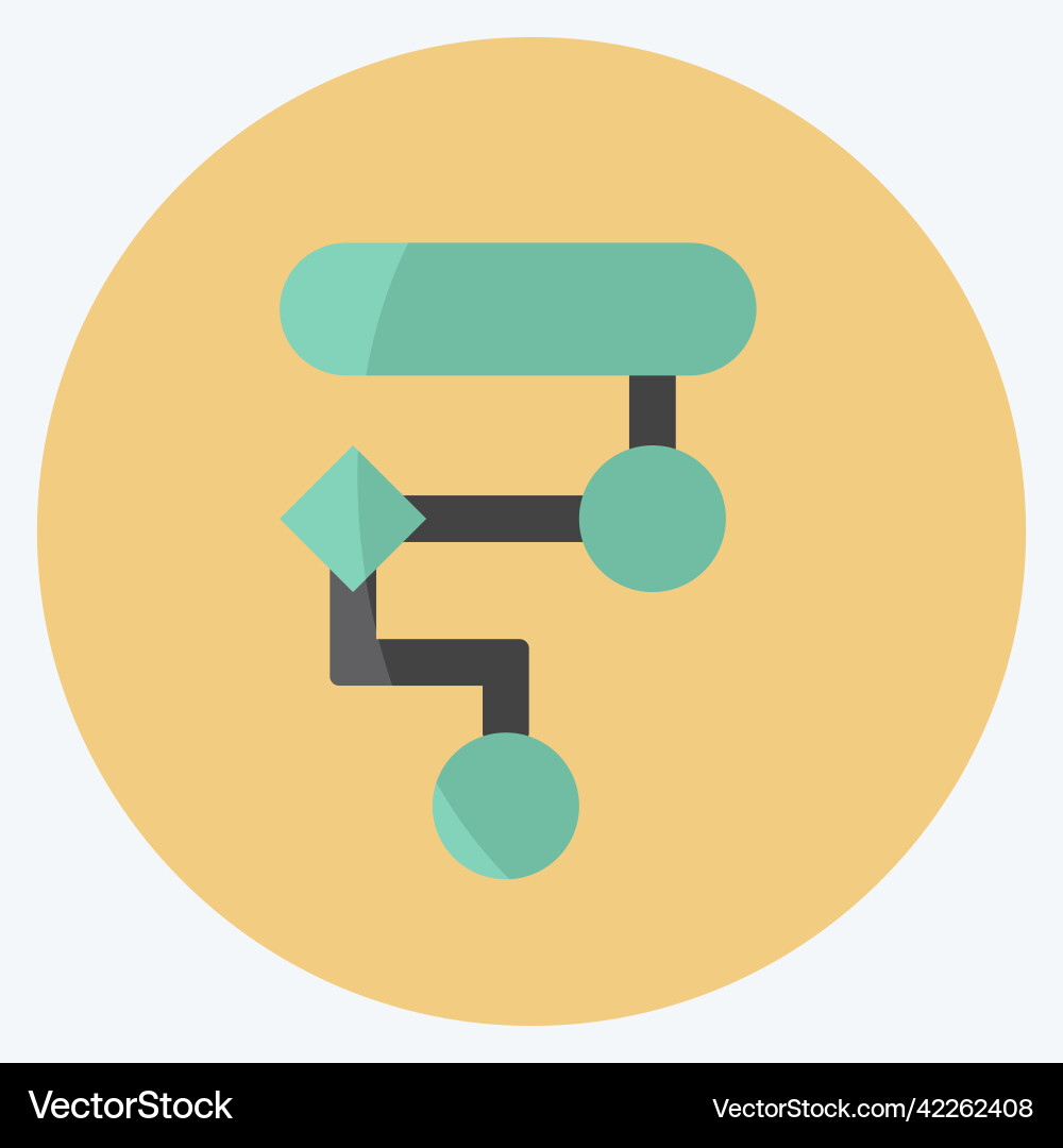 Icon design algorithm suitable for data analytics Icon design algorithm suitable for data analytics vector image