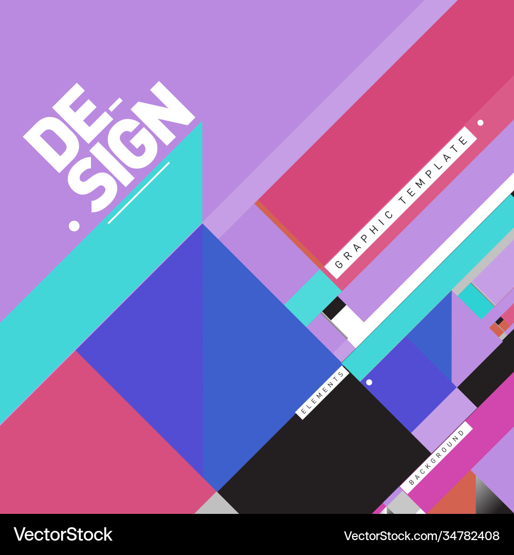 Modern colorful background material design Modern colorful background material design vector image