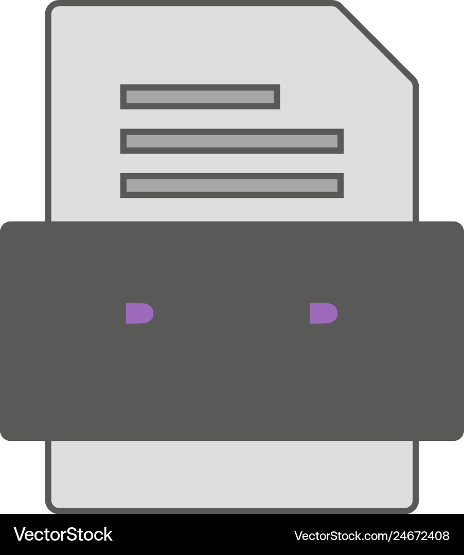 Php file document icon Vector Image
