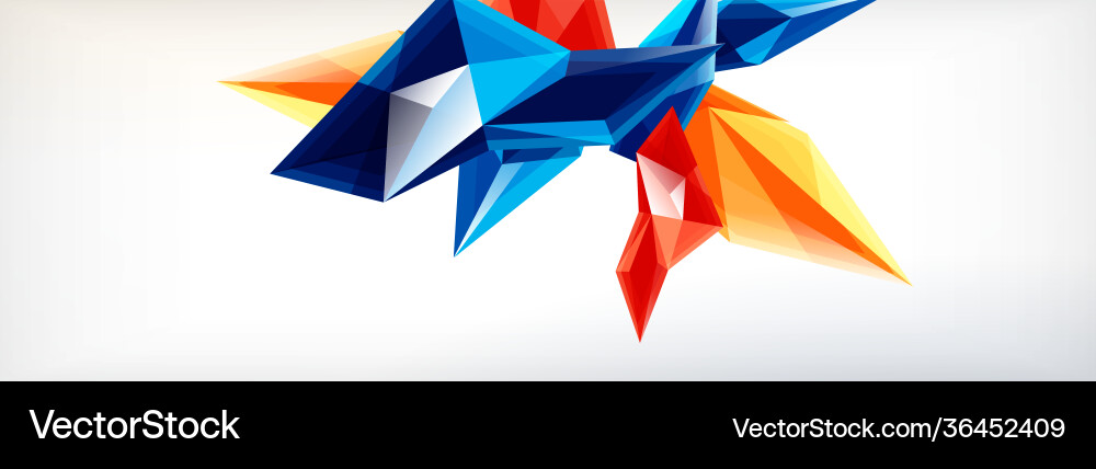 3d triangles and pyramids abstract 3d triangles and pyramids abstract Vector Image