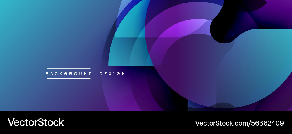Abstract fluid shapes vibrant blues purples Abstract fluid shapes vibrant blues purples Vector Image