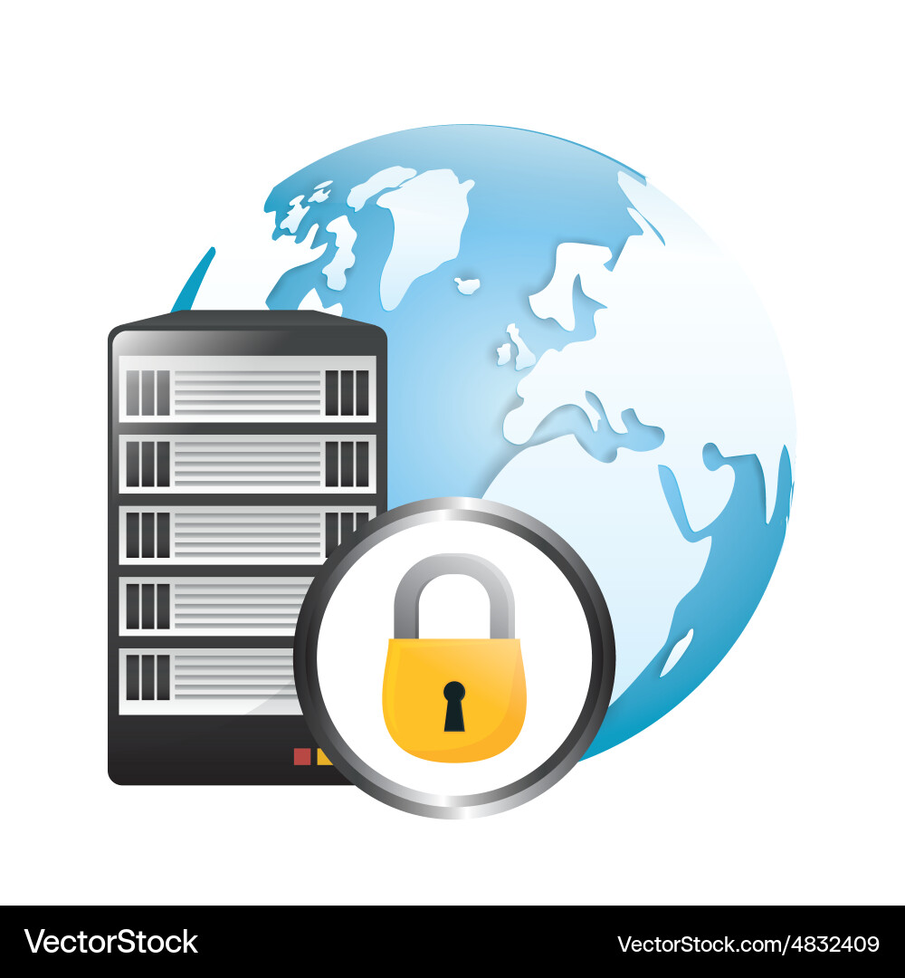 Database design vector image
