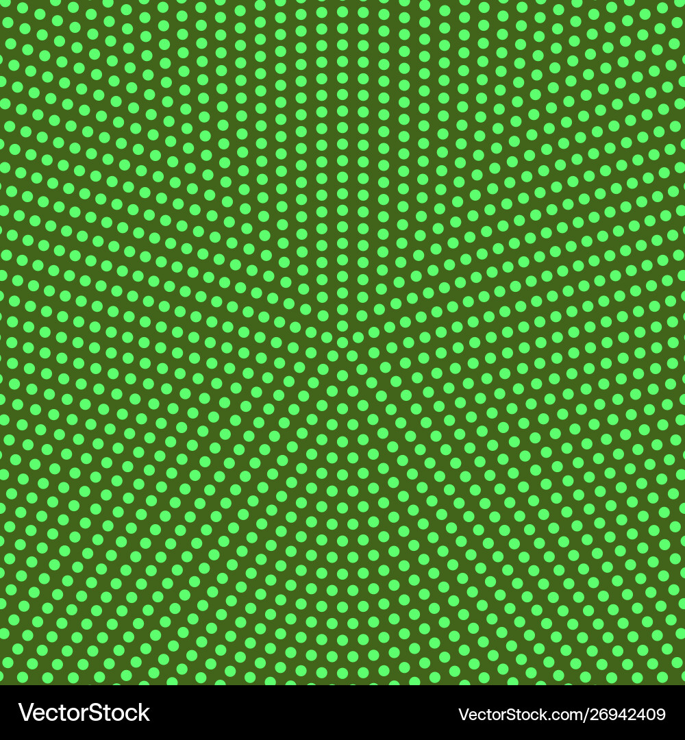 Retro color halftone circular dot pattern Vector Image